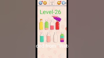 Water sort puzzle Level-26 #shorts