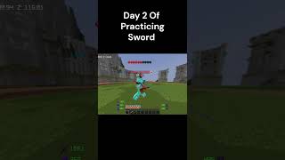 day 2 practicing Sword                                                       #minecraft #pvpmontage