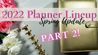 2022 Planner Lineup Spring Update Part 2/Business/Social Media Planner & On-The-Go Planner