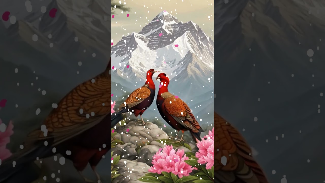 Nepalese National Anthem - "Sayaun Thunga Phulka" with English Lyrics