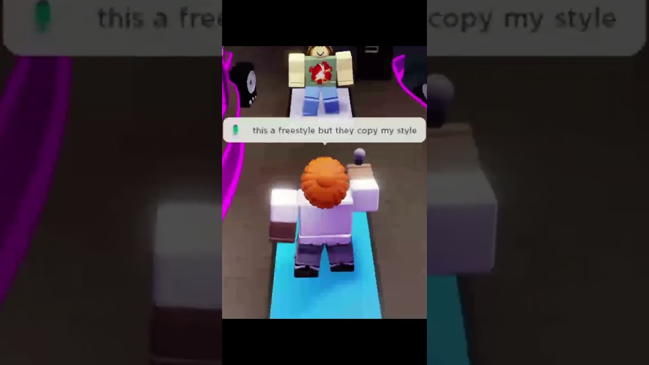 funny roblox rap battle moment #shorts