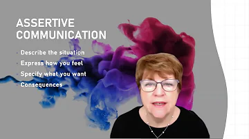 ASSERTIVE COMMUNICATION: Say what you mean, Mean what you say