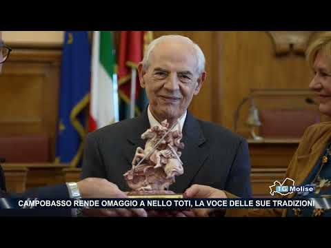Campobasso rende omaggio a Nello Toti, la voce delle sue tradizioni