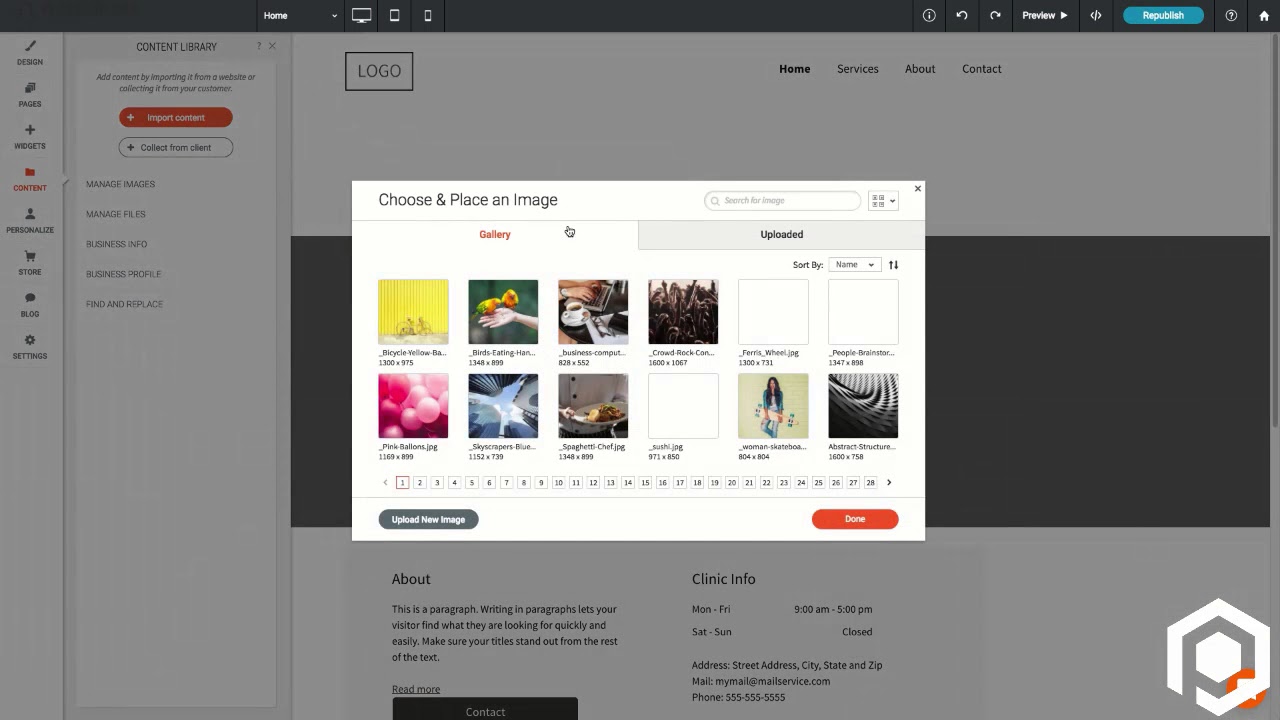 Connect to website. Connect to website