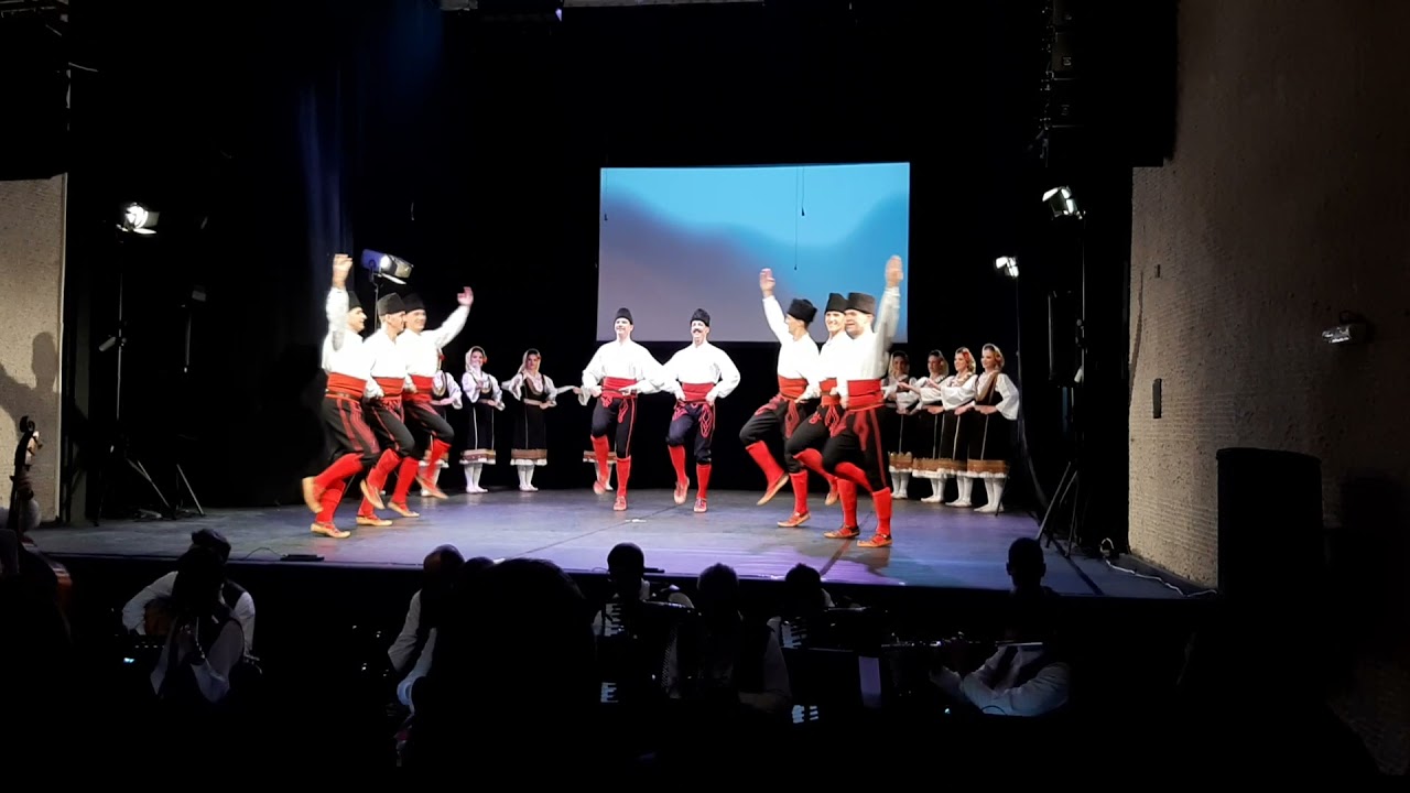 Ansambl KOLO - Šopske igre (Kotor 20.12.2021)