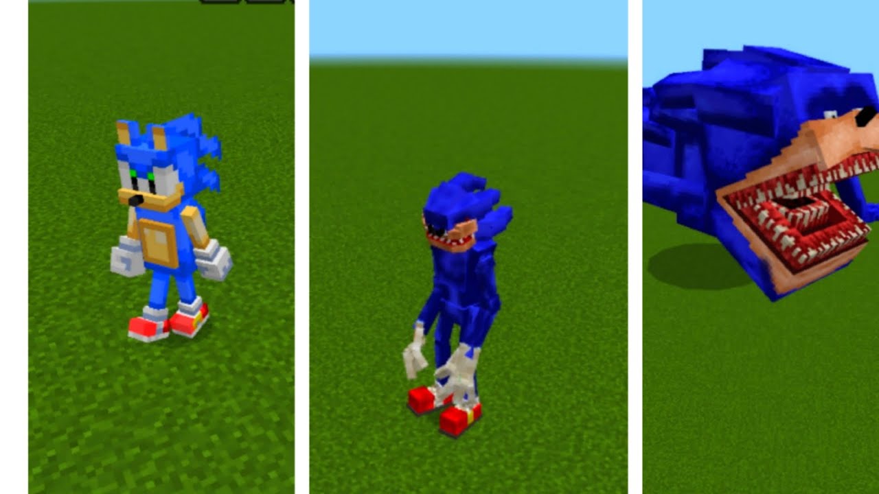 Егор делает обзор на шин Соников в minecraft