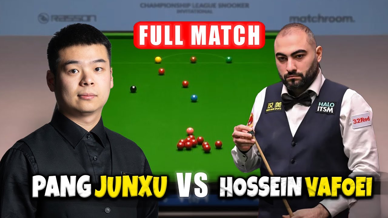 Полный матч по снукеру Пан Цзюньсю против Хоссейна Вафаэи в рамках Чемпионата Лиги 2026.
