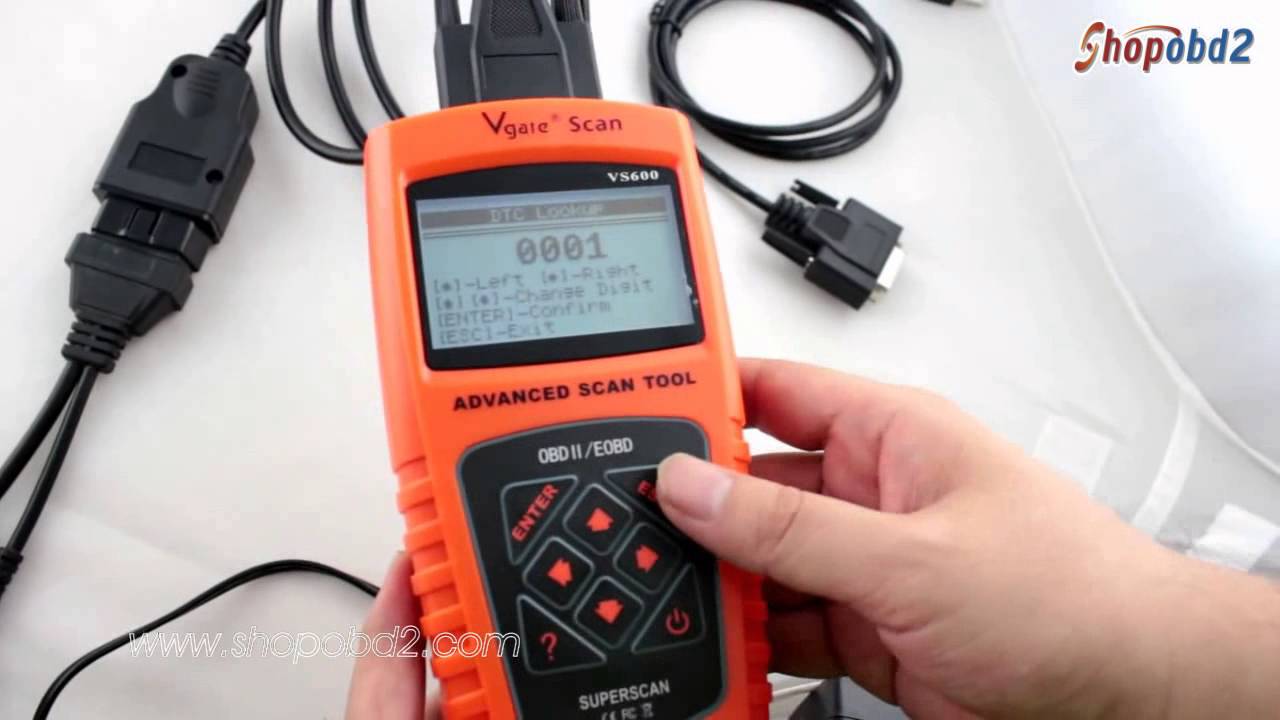 【shop】VS600 Vgate Scan Advanced OBDII/EOBD Fault Code Reader Tool ...