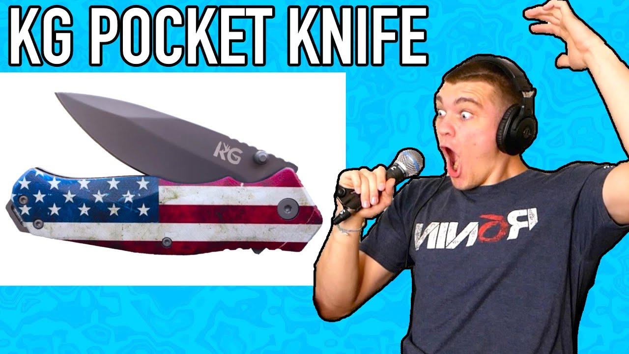 KG Pocket Knife 100 Totally Unbiased Product Review YouTube