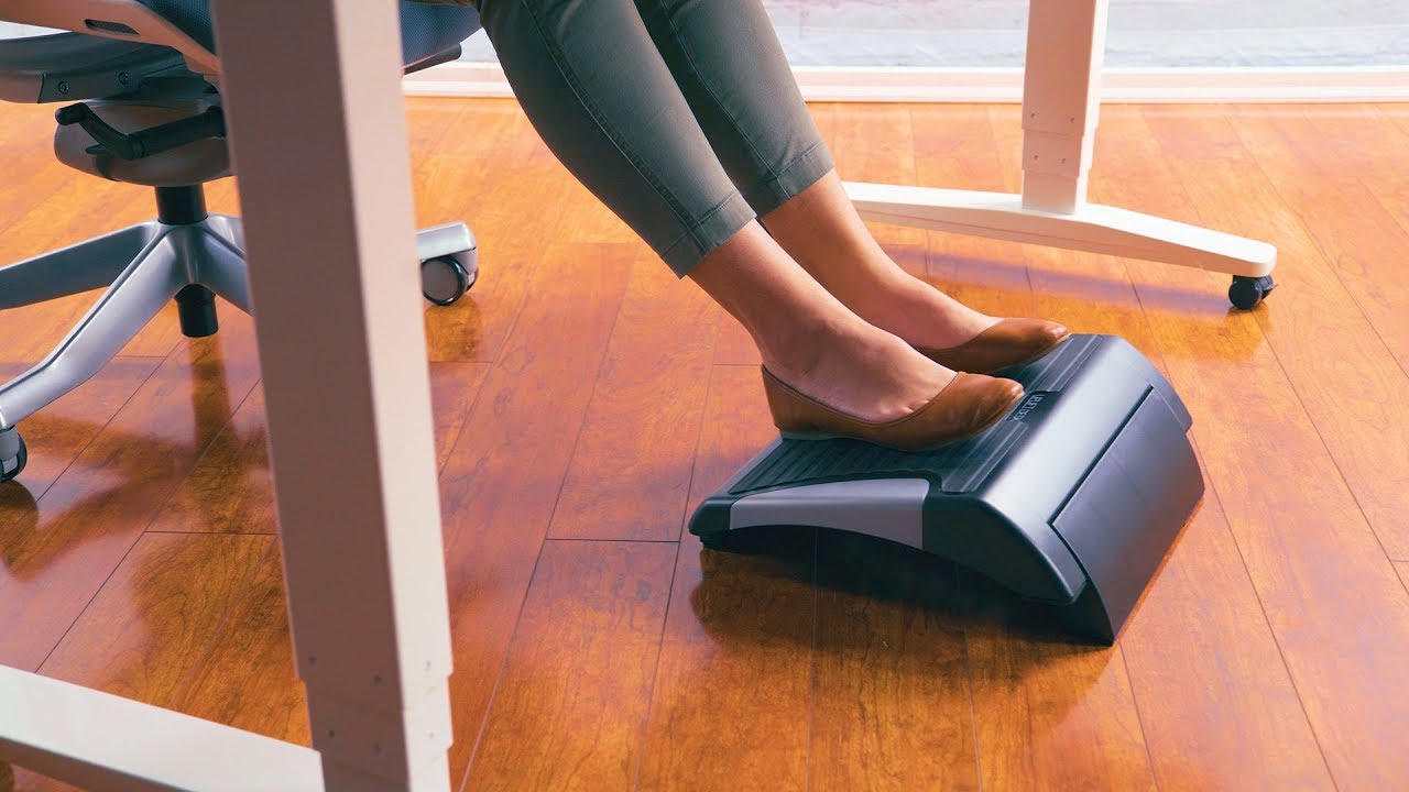  Mount-It! Adjustable Footrest with Massaging Bead