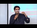 Karthikeyan S, Director, Vanguard Business School, at the launch of "IT'S OFFICIAL, STUPID"