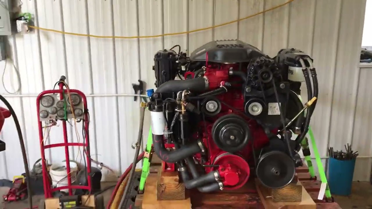 Volvo Penta 4.3 GXi G V6 Boat Marine Engine 192 HRS NO SALT DROP IN READY FOR SALE