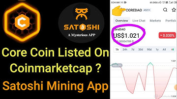 Core Coin/BTCs Listed on coinmarketcap| core coin update | satoshi btc mining new update | core btcs