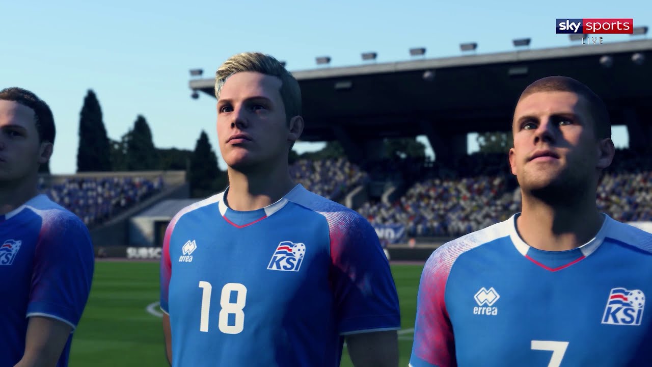 FIFA 20 | Iceland vs. England | Nations League | at Laugardalsvöllur