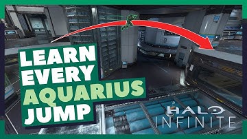 HALO INFINITE MOVEMENT GUIDE: All AQUARIUS Jumps, Slides & Spots