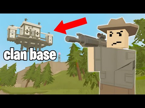 I Raid A CLAN in Unturned BUT They Have HIDDEN Base