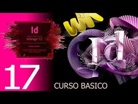 Adobe InDesign CC, Como trabajar con marcos de texto,  Curso básico español CS6 cap 17