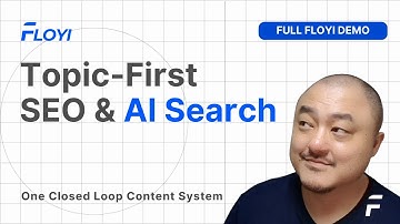 Floyi 2.0 Full Demo: Topic-First SEO & AI Search Optimization in One Content System