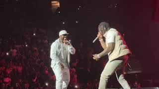 50 CENT brings out MONEYBAGG YO in BROOKLYN(night 1)+ POP SMOKE tribute "She Wanna F*** Wit The Woo"