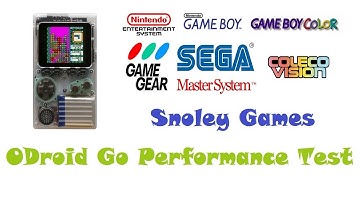 ODROID GO | Random Games Performance Tests | Not too Shabby!
