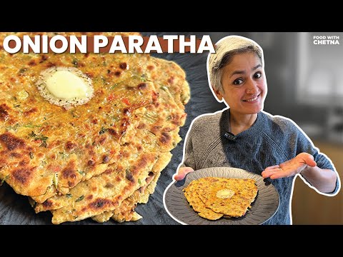 Make the most delicious paratha in 10 minutes - PYAAZ KA PARATHA  BEST ONION PARATHA RECIPE