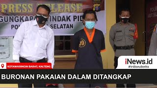 Polisi Tangkap Pelaku Pencuri Pakaian Dalam Wanita di Kotawaringin Barat, Kalimantan Tengah