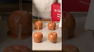 Spooky Carmel Apples