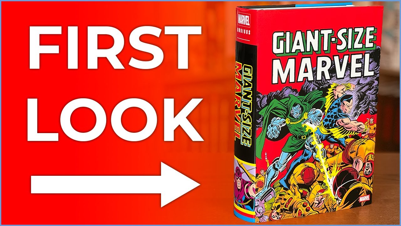 Giant-Size Marvel Omnibus Overview | X-men | Spider-man | Avengers | Fantastic Four | Dracula