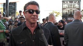 Sylvester Stallone's Comic-Con "Escape Plan" Interview - Celebs.com