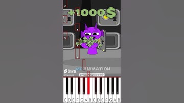 Choose the right key to win $1,000,000! #Sprunki (@MusicPlayground-b6n) - Octave Piano Tutorial