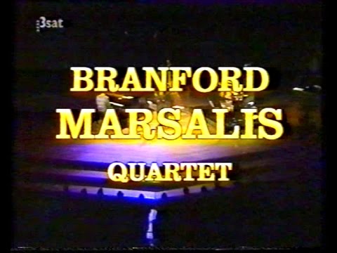 Branford Marsalis Quartet feat. Jeff "Tain" Watts — Munchner Klaviersommer 1990