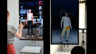 Kinect Virtual Mirror and Fitting Room at Fashion Show