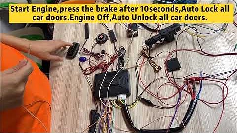 Cardot Central keyless start anti-hijacking gps car alarm system