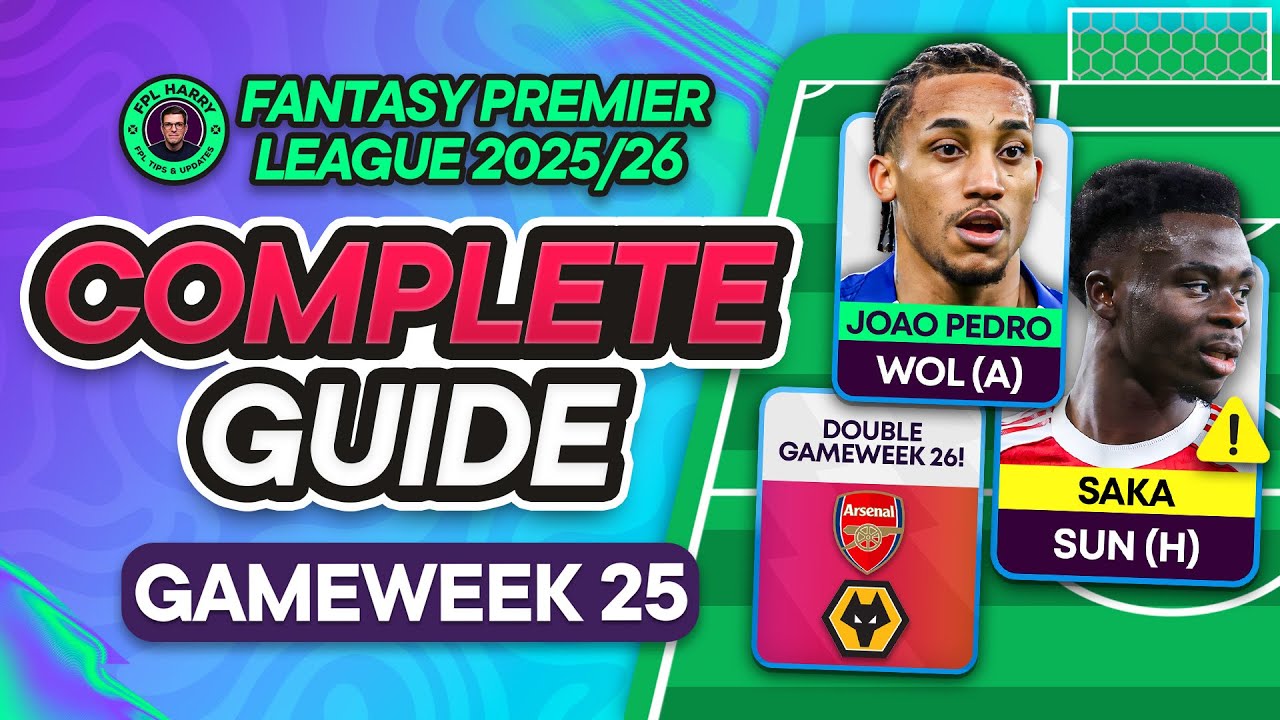 FPL GW25 COMPLETE GUIDE ⁉️ Best Arsenal? Timber vs Raya? 🔴 | Fantasy Premier League Tips 2025/26