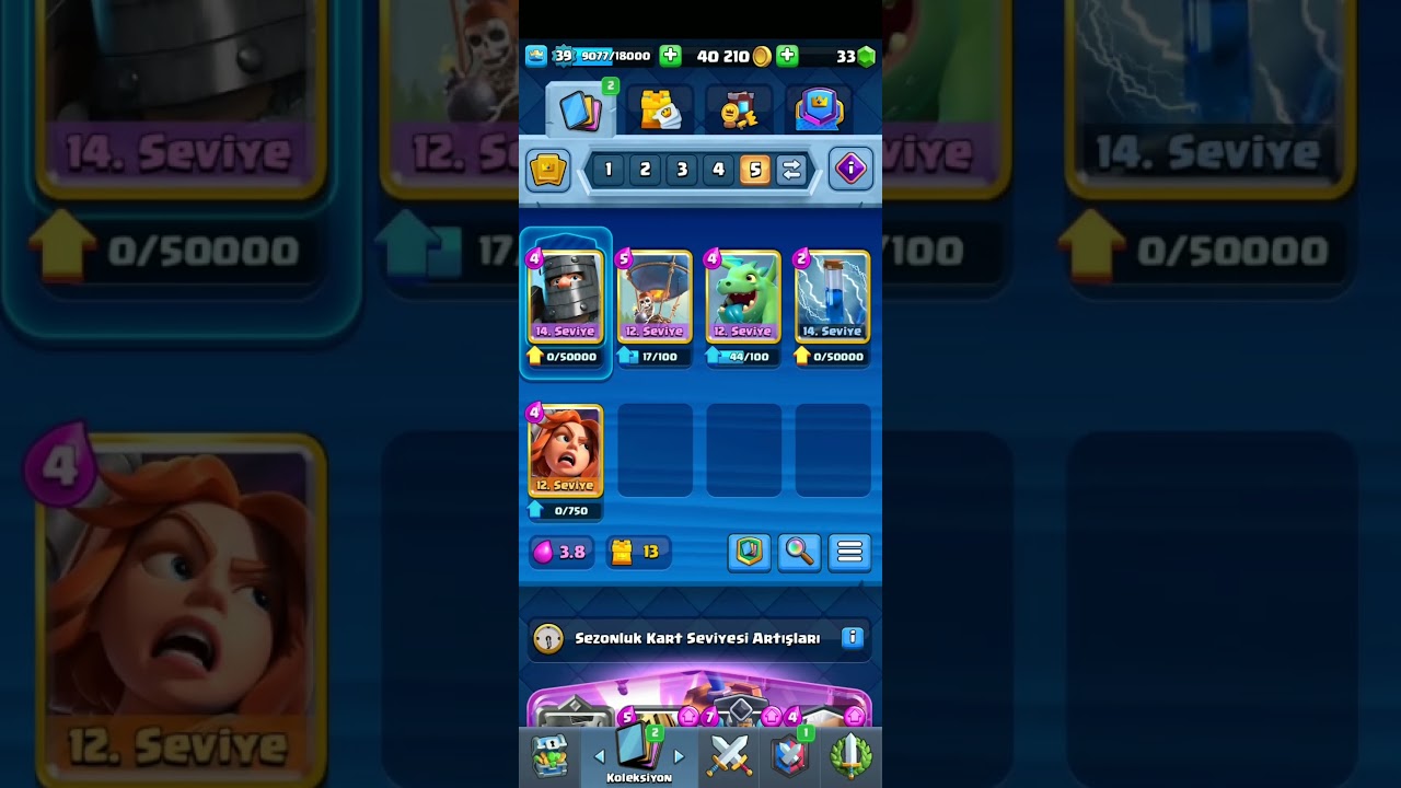 clash royale deste önerisi (yeniden) arena 8 
