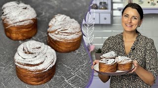 HOW TO MAKE CRUFFIN🐣 Cruffin with praline by Liza Glinskaya😋