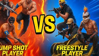 BSF ZEROX  | JUMP SHORT PLAYER VS FREESTYLE PLAYER 😎