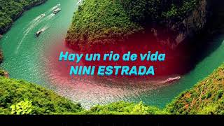 Video thumbnail of "Hay un rio de vida Nini Estrada"