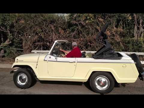 Power roof 1967 Jeepster Sports Convertible