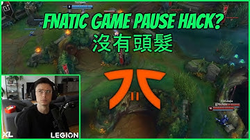 Caedrel Explains FNATIC Pause Hack Meme