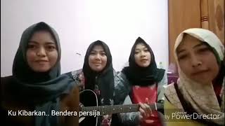 BIDADARI BIDADARI JAK ANGLE MENYANYIKAN LAGU ( Circle Cloud- Kami bersama persija )