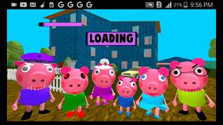 peppa pig neighbor family escape gameplay level 10 🐖🐷🐽😐