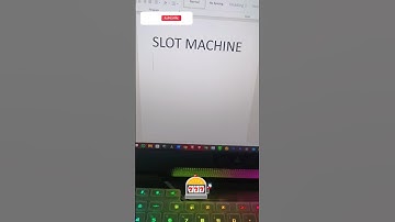 Microsoft word Slot machine #msoffice shortvideo #trending #viral #trick #msoffice #trendingshorts