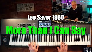 Video thumbnail of "KORG Pa1000/4X - "More Than I Can Say" - Leo Sayer # 826"