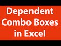 Creating Dependent Combo Boxes in Excel User Form with VBA