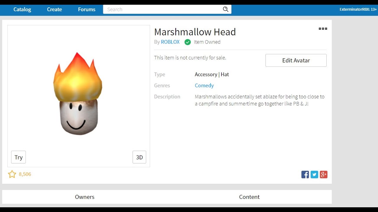 How to EASILY get the Marhsmallow Head IN UNDER 5 MINUTES!!! | ROBLOX Spawn Wars!