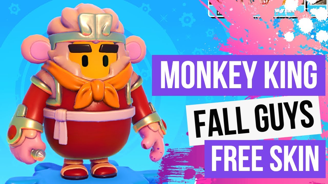 Free Monkey King Fall Guys Skin, Fall Guys Monkey King Costume Out Now For A Limited Time