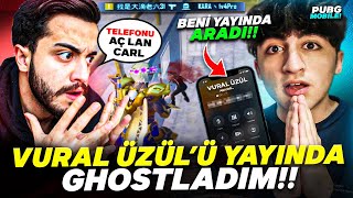 Vural Üzülü Yayinda Ghostladim Beni̇ Aradi - Pubg Mobile