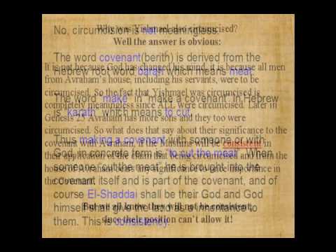 The Covenant : Part 1 Reply to Nakdimon316 - YouTube