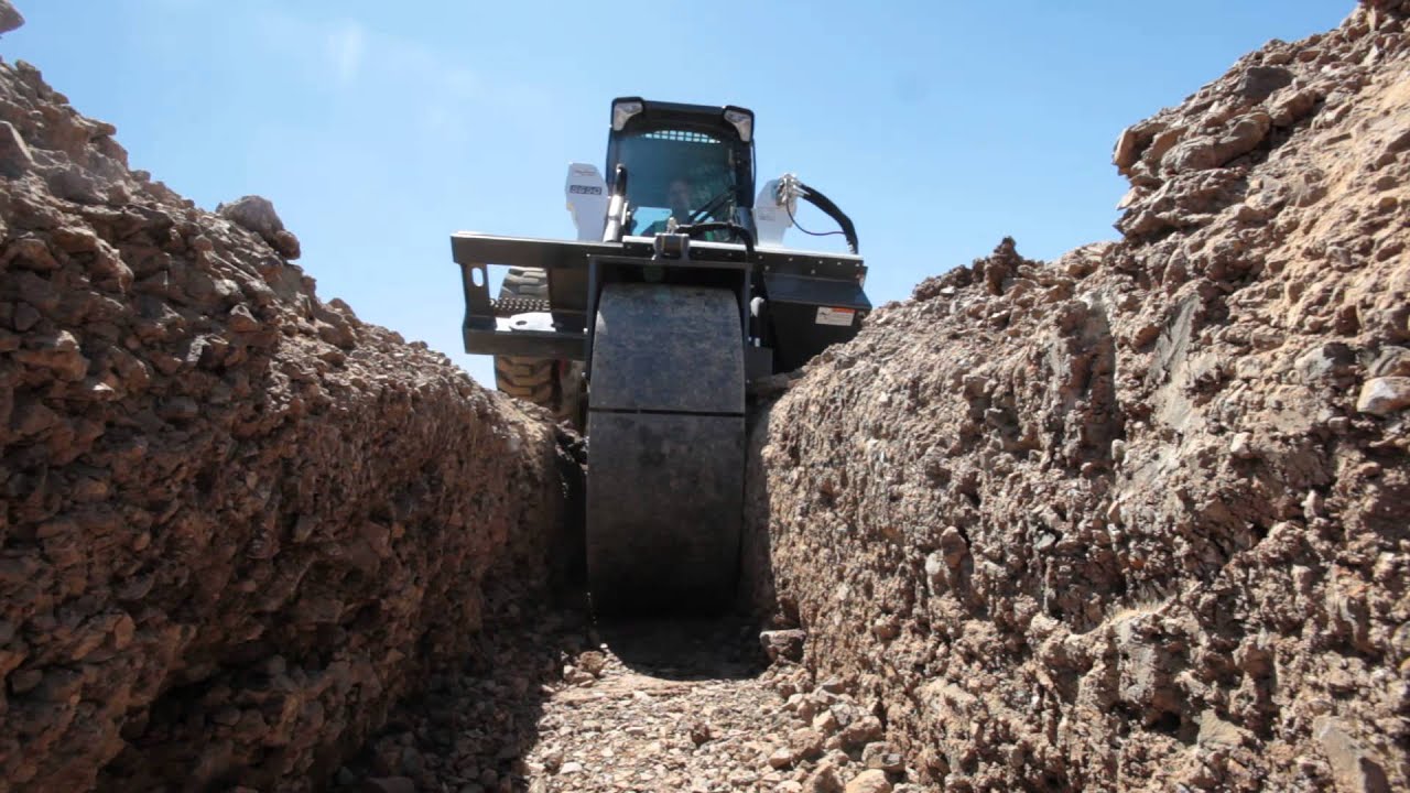 trench compactor 1 YouTube
